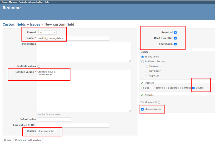 MAXRES_course_status Field