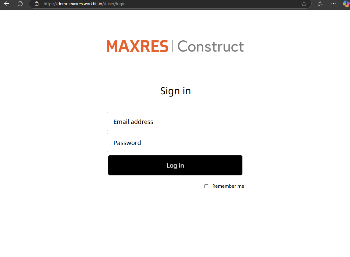 Login Page