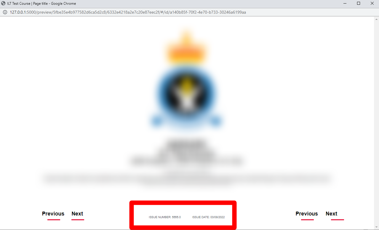 Presentation Title Page